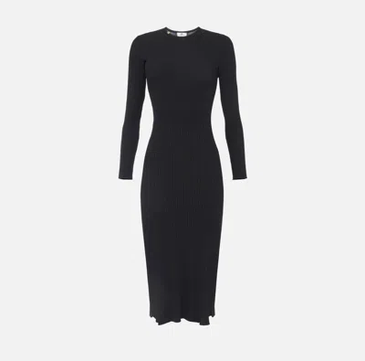 Elisabetta Franchi Classic Mini Dress For Women In Black