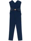 Elisabetta Franchi Classic Overall In Blue