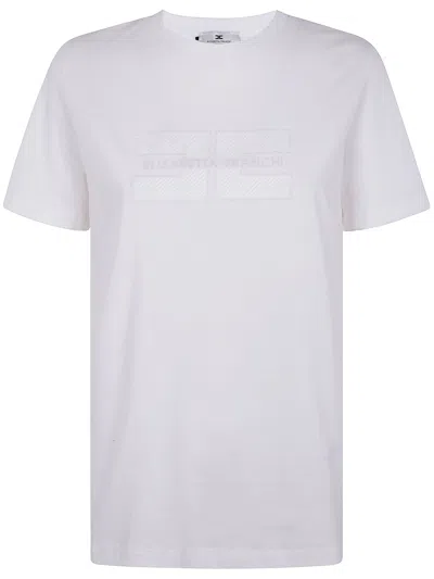 Elisabetta Franchi Classic T-shirt In White
