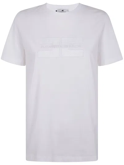 Elisabetta Franchi Classic T-shirt In White