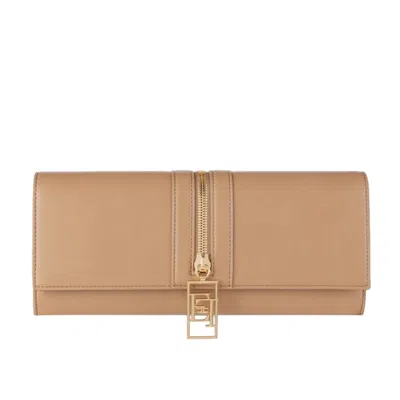 Elisabetta Franchi Clutch And Clutch Woman  - Bag - Camel
