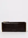 Elisabetta Franchi Clutch  Woman Color Brown In Brown