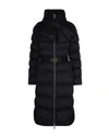 Elisabetta Franchi Belted Puffer Jacket In Black