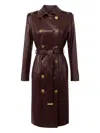 Elisabetta Franchi Coat In Red