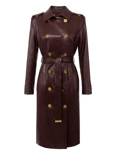 Elisabetta Franchi Coat In Red