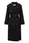 Elisabetta Franchi Coats In Black