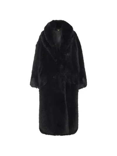 Elisabetta Franchi Coats Black