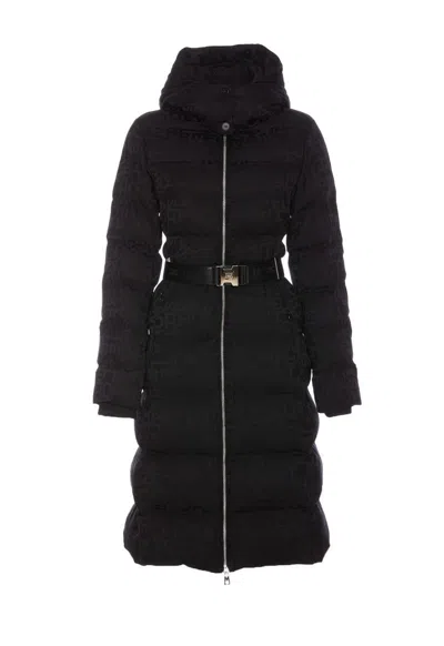 Elisabetta Franchi Coats In Black
