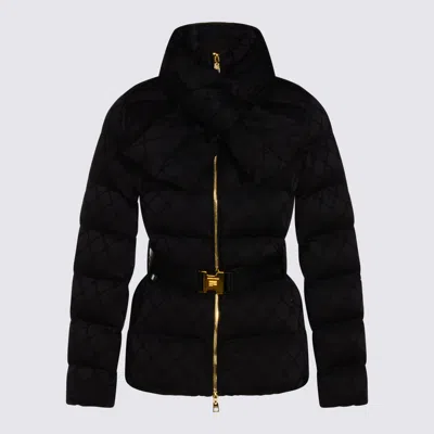 ELISABETTA FRANCHI COATS BLACKS AND GREYS