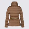 Elisabetta Franchi Giacconi Honey In Brown