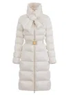 Elisabetta Franchi Tailored Structured Jacket With Classic Collar In White
