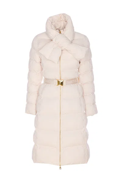 Elisabetta Franchi Coats In White