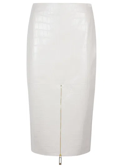 ELISABETTA FRANCHI COCONUT PRINT SKIRT