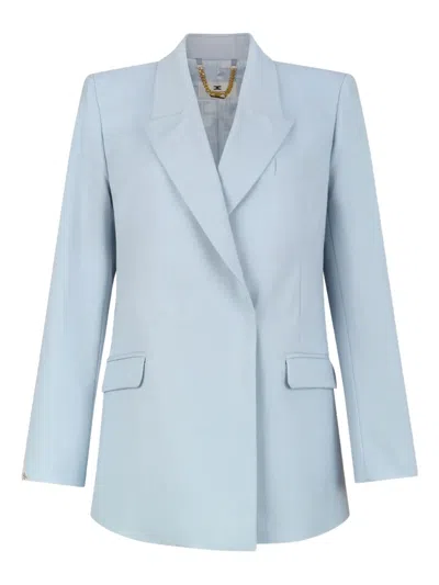 ELISABETTA FRANCHI COOL BELTED WRAP-EFFECT SUIT
