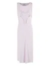 Elisabetta Franchi Corset Midi Dress