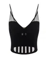 Elisabetta Franchi Corset-style Top In Black