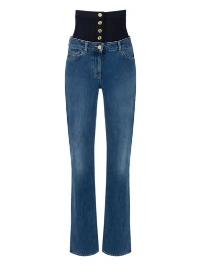 Elisabetta Franchi Corset-waistband Jeans
