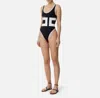 Elisabetta Franchi Swimsuit With Maxi Logo Print