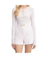 Elisabetta Franchi Cotton Cardigan With Transparency Details And Golden Buttons