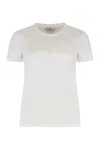 Elisabetta Franchi Classic T-shirt In White