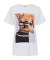Elisabetta Franchi Cotton Jersey T-shirt With Photographic Print