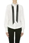 Elisabetta Franchi Cotton Shirt In White
