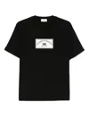 Elisabetta Franchi Cotton T-shirt In Black