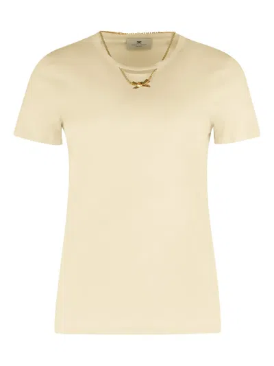 ELISABETTA FRANCHI COTTON T-SHIRT