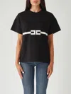 Elisabetta Franchi Camiseta - Negro In Black