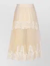 Elisabetta Franchi Couture Skirt Lace Detailing