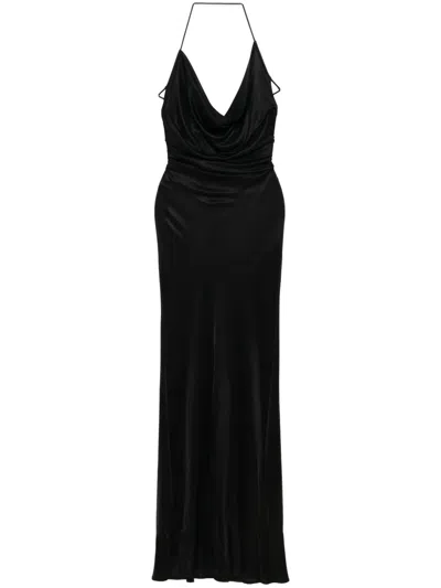 ELISABETTA FRANCHI COWL-EFFECT GOWN