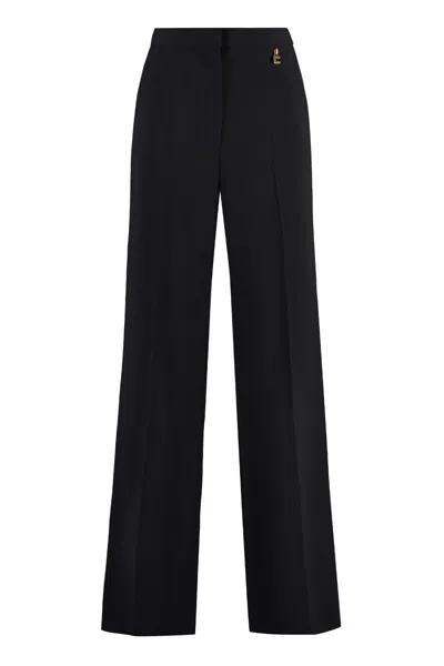 Elisabetta Franchi Cr Trousers In Black