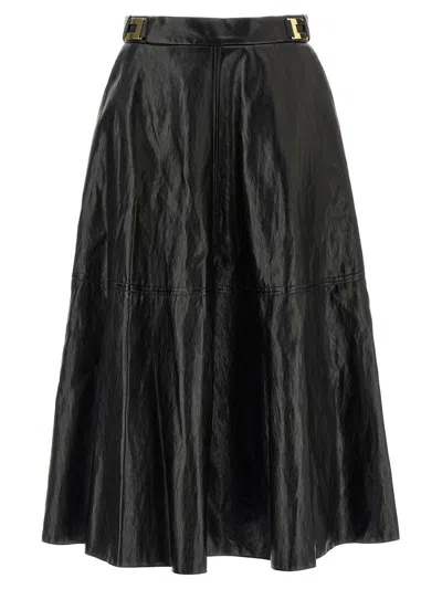ELISABETTA FRANCHI ELISABETTA FRANCHI CRAQUELÉ SKIRT
