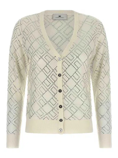 ELISABETTA FRANCHI CRYSTAL CARDIGAN