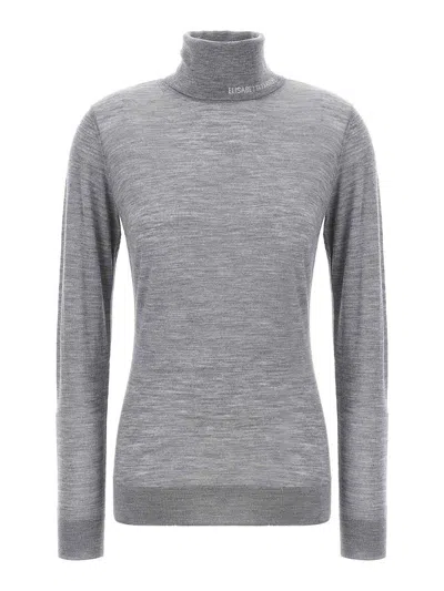 ELISABETTA FRANCHI WOOL TURTLENECK SWEATER