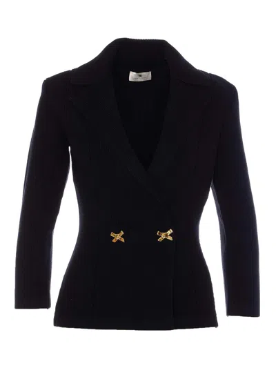 ELISABETTA FRANCHI KNTTED CARDIGAN