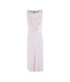 Elisabetta Franchi Quarzo Midi Dress In Pink