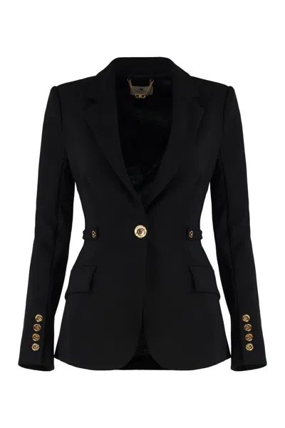 ELISABETTA FRANCHI ELISABETTA FRANCHI CREPE BLAZER