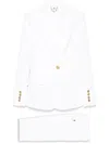 Elisabetta Franchi Crepe Blazer In White