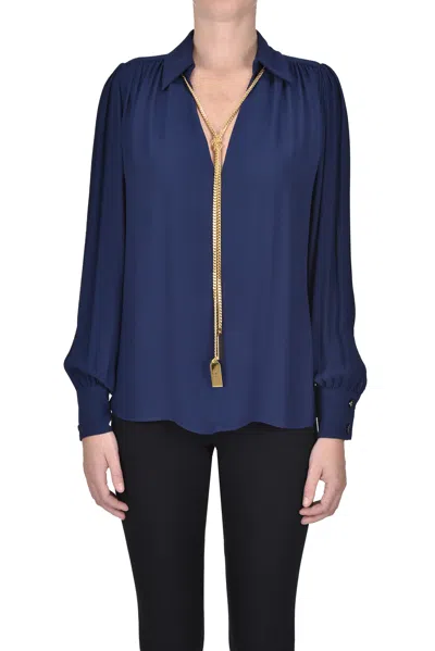 Elisabetta Franchi Crepè Blouse