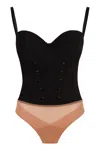 Elisabetta Franchi Women's Crãªpe Bodysuit