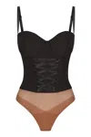 Elisabetta Franchi Women's Crãªpe Bodysuit