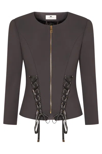 ELISABETTA FRANCHI ELISABETTA FRANCHI CRÊPE DE CHINE JACKET