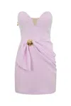 Elisabetta Franchi Vestido Midi - Rosado In Pink
