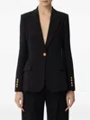 Elisabetta Franchi Embroidery And Strap Crêpe Jacket