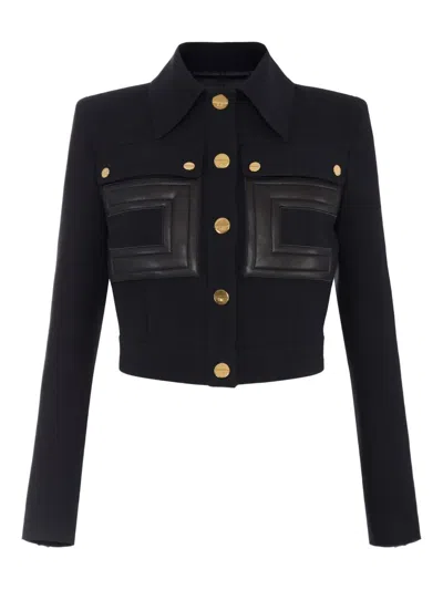 ELISABETTA FRANCHI CREPE JACKET