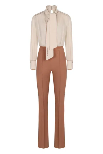 ELISABETTA FRANCHI ELISABETTA FRANCHI CREPE JUMPSUIT