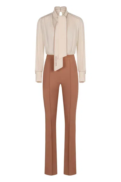 ELISABETTA FRANCHI ELISABETTA FRANCHI CREPE JUMPSUIT