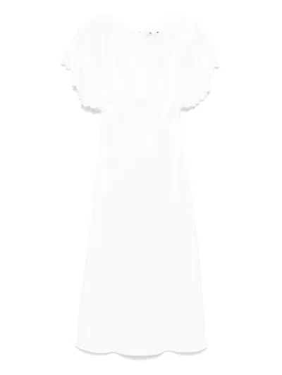 Elisabetta Franchi Crepe Midi Dress