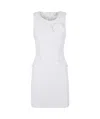 Elisabetta Franchi Mini Dress In White